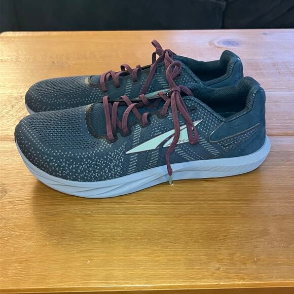 Altra Smartwool Colab WOMEN'S ESCALANTE 4 SW Size 10.5 Navy Purple Wide Toe Box - Picture 2 of 8